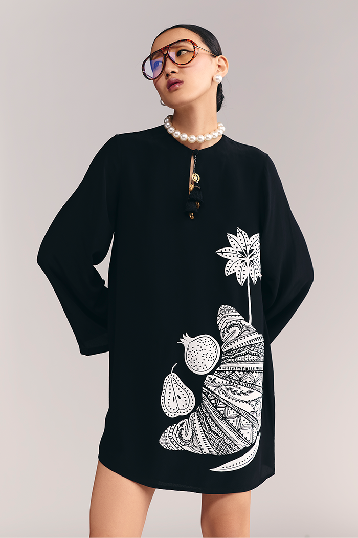 City Croissant Mini Dress