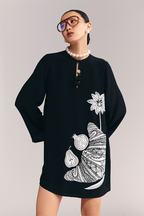 City Croissant Mini Dress