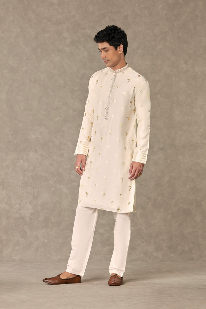 Ivory Wine Garden Kurta