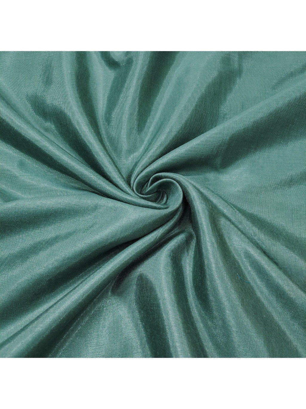 Teal Floral Chanderi Silk Dress Material with Gold Embellishments