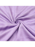 Lavender Floral Print Chanderi Silk Dress Material with Dupatta
