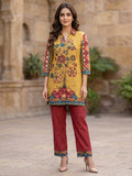 Trendy Olive Cotton Two-Piece Set for Casual & Office Wear