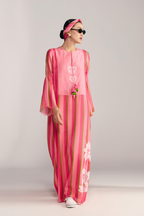 Jungle Bakery In Sunset Sorbet Kaftan