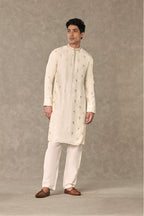 Ivory Wine Garden Kurta