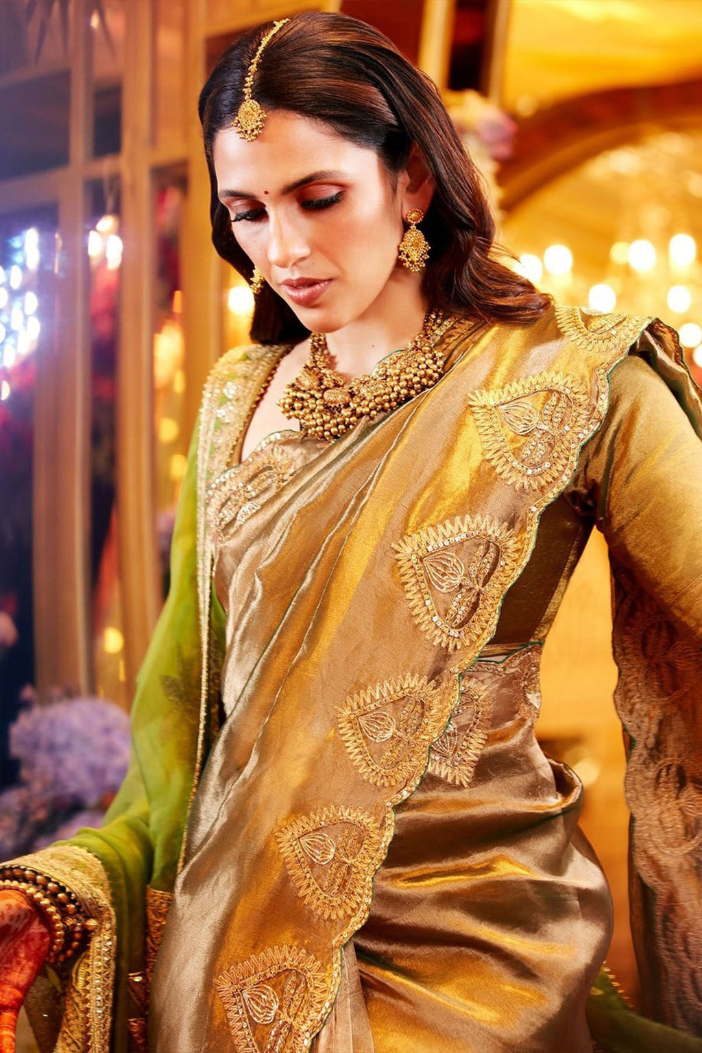 Paan Tissue Saree
