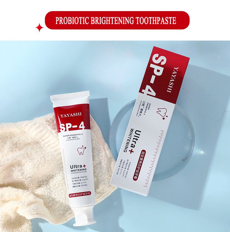 Sp-4 probiotic Natural whitening toothpaste (BUY 1 GET 1 FREE)