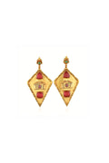 Besan Barfi Earrings
