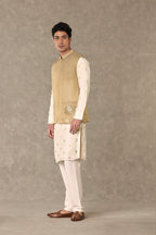 Ivory Wine Garden Kurta