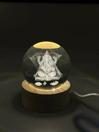 3D  Engraved Lord Ganesha Decorative Night Light – Spiritual Gift for Home, Mandir, Diwali