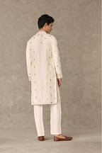 Ivory Wine Garden Kurta