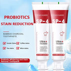 Sp-4 probiotic Natural whitening toothpaste (BUY 1 GET 1 FREE)