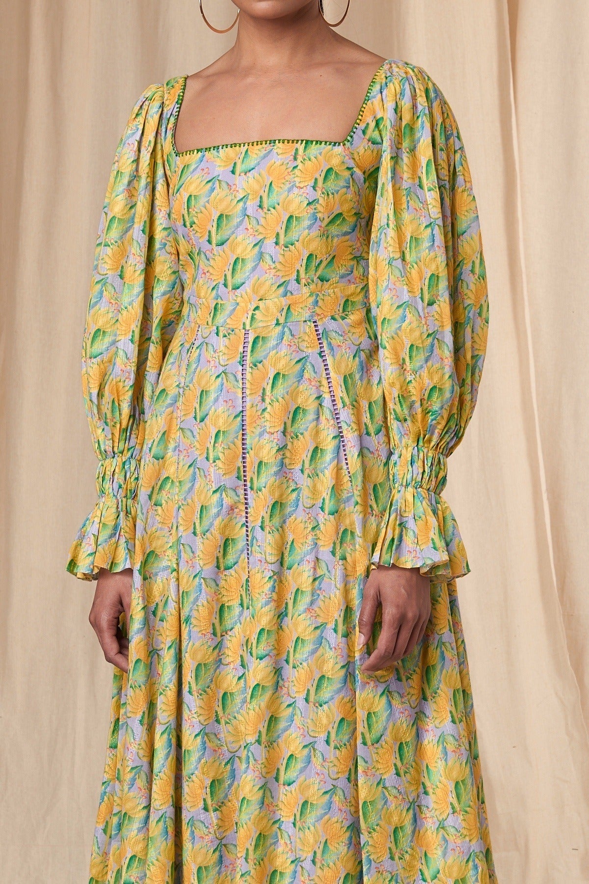 Little Garden Maxi Dress