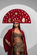 The Carmine Stalk Of Wheat Housecoat