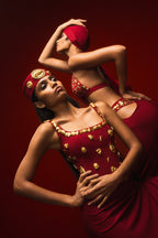 The Sticky Toffee Corset Set