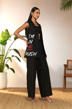 "I'M In No Rush" Slogan Blazer