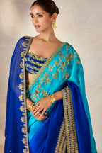 The Saanjh Stitched Saree