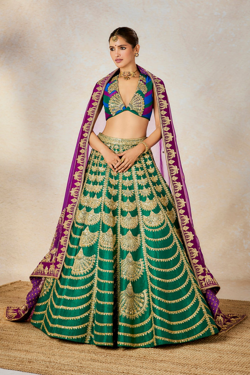 Khus Khus Lehenga