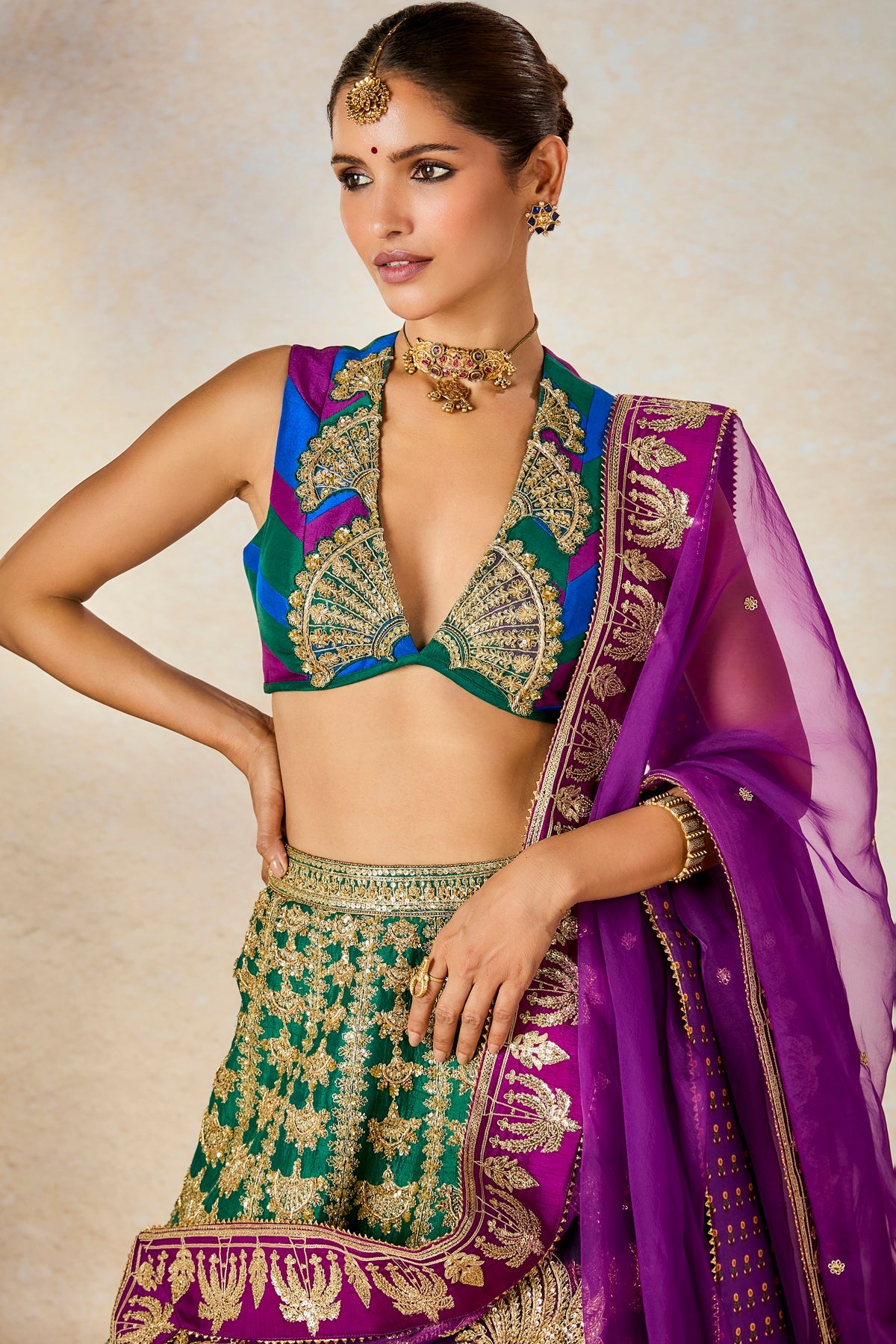 Khus Khus Lehenga