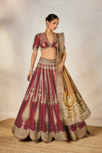 The Gajar Halwa Lehenga