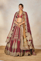 The Gajar Halwa Lehenga