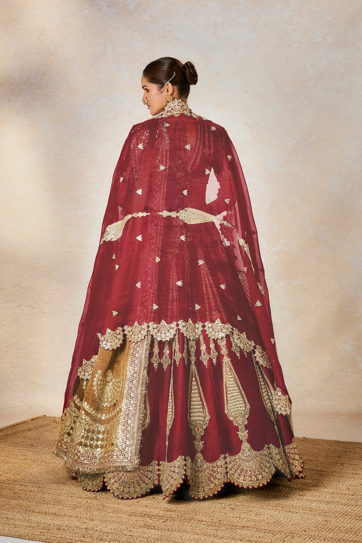 The Gajar Halwa Lehenga