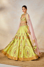 The Pista Kulfi Lehenga