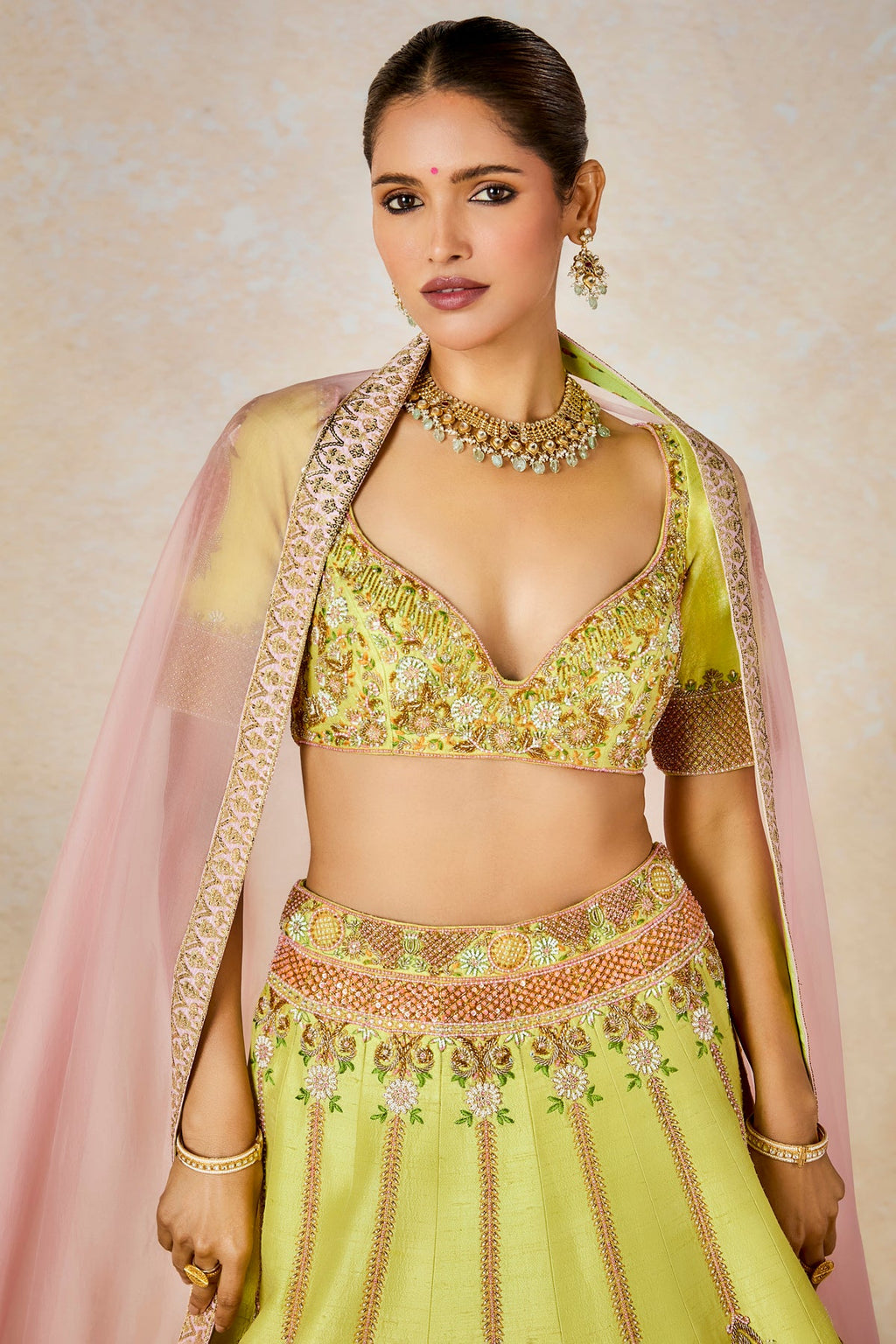 The Pista Kulfi Lehenga