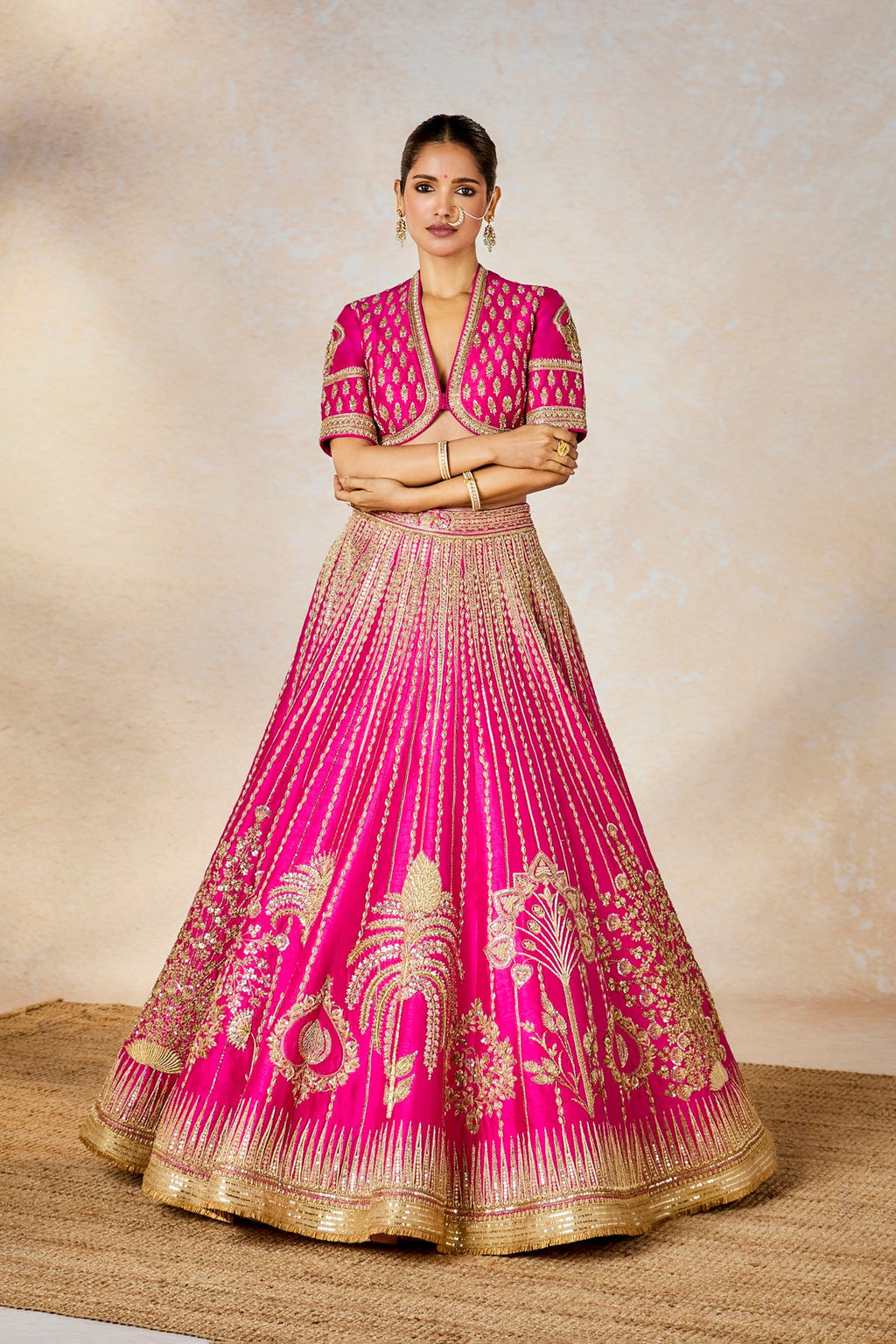 The Gulaab Cham Cham Lehenga