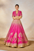 The Gulaab Cham Cham Lehenga