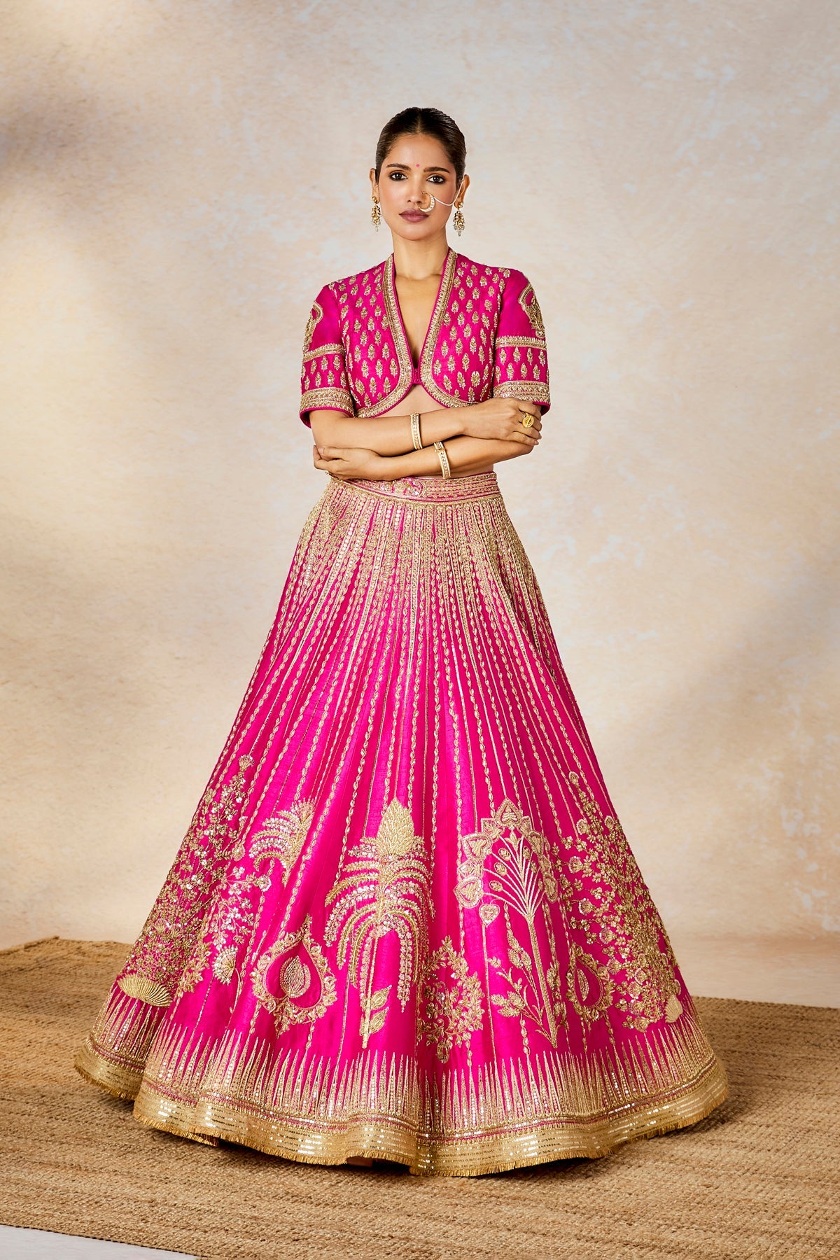 The Gulaab Cham Cham Lehenga