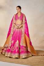 The Gulaab Cham Cham Lehenga
