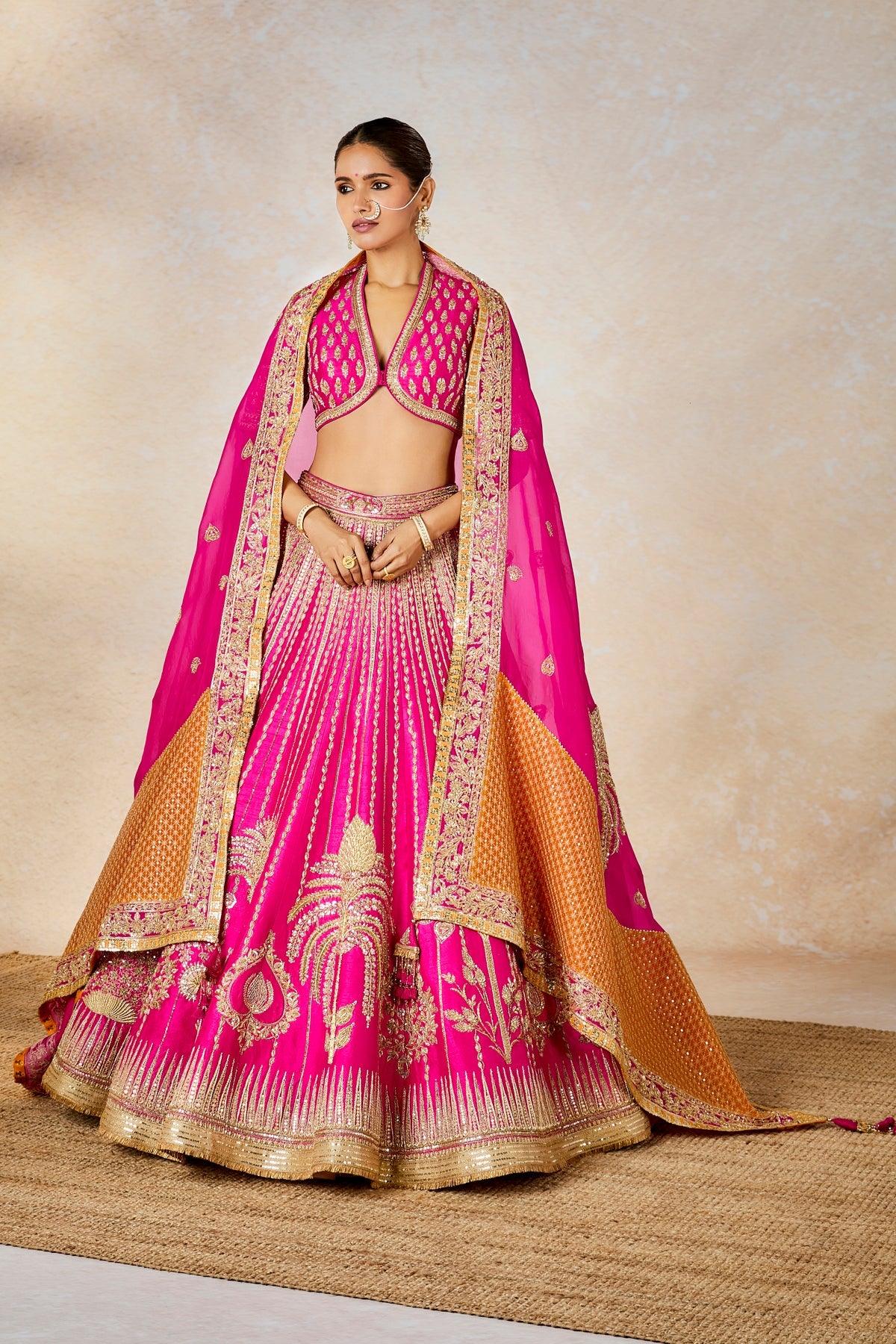 The Gulaab Cham Cham Lehenga