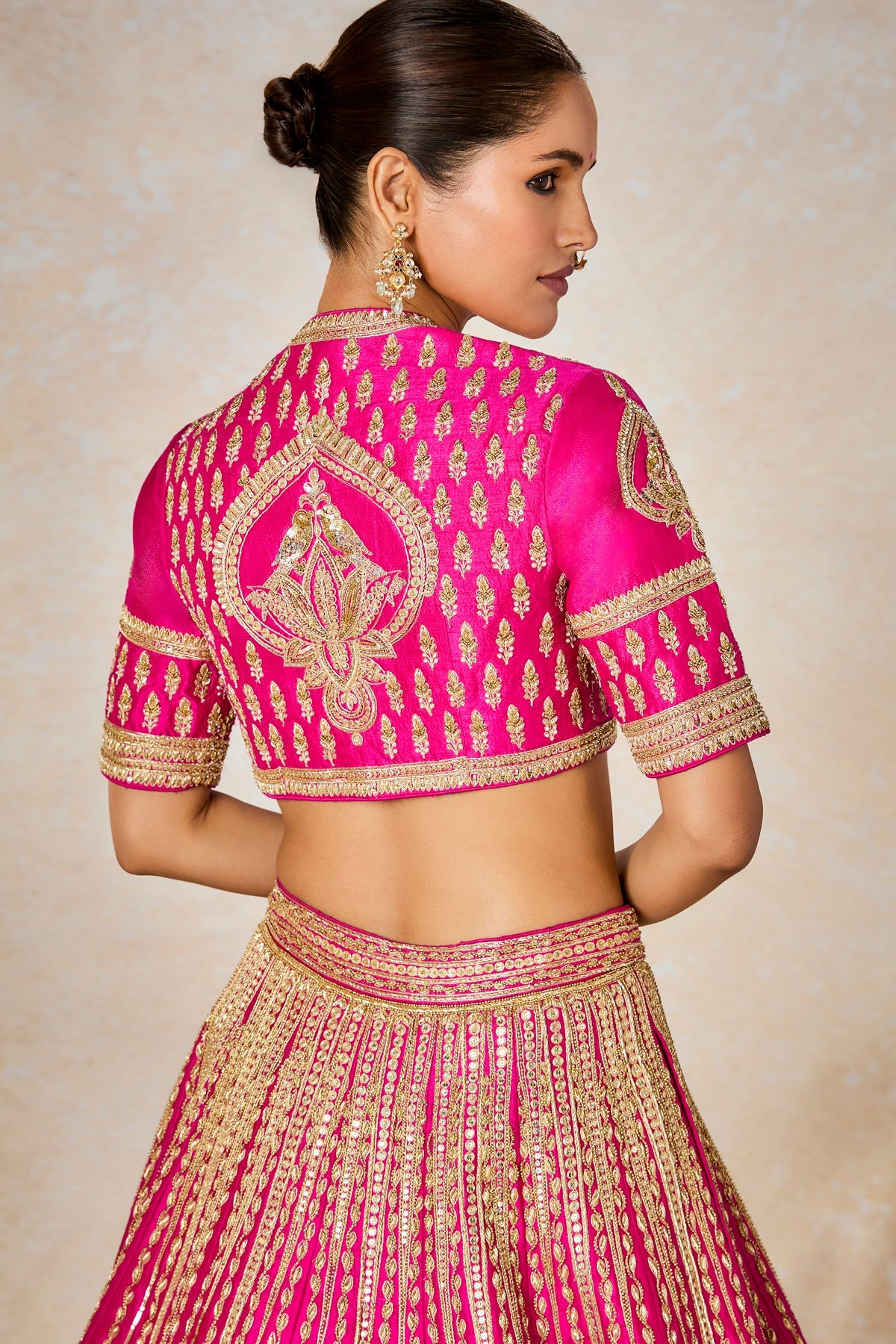 The Gulaab Cham Cham Lehenga