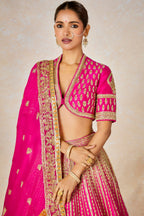 The Gulaab Cham Cham Lehenga
