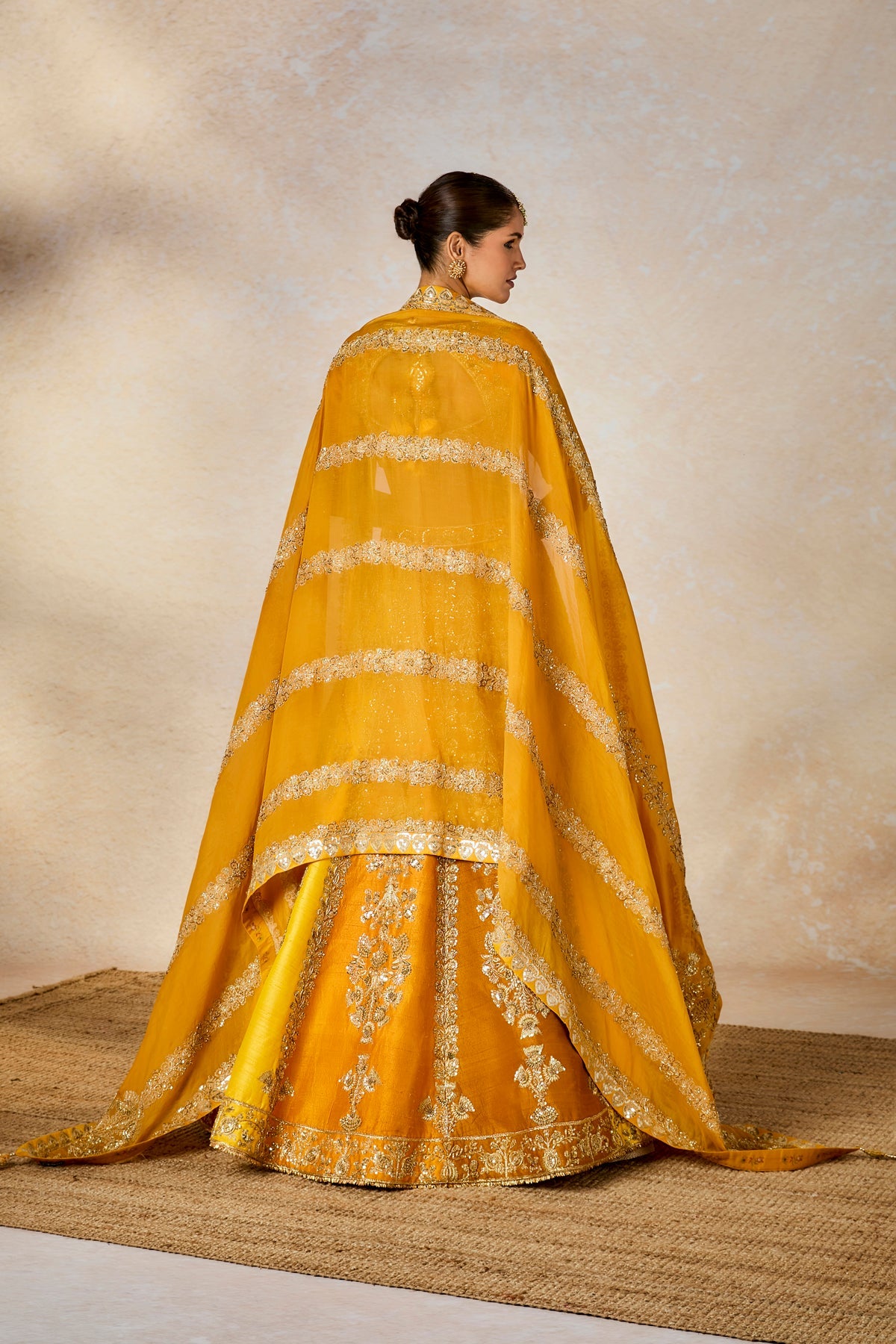 The Ghevar Lehenga