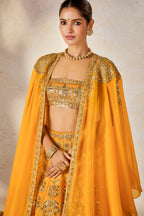 Motichur Cape Lehenga
