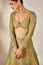 The Kesar Varak Lehenga