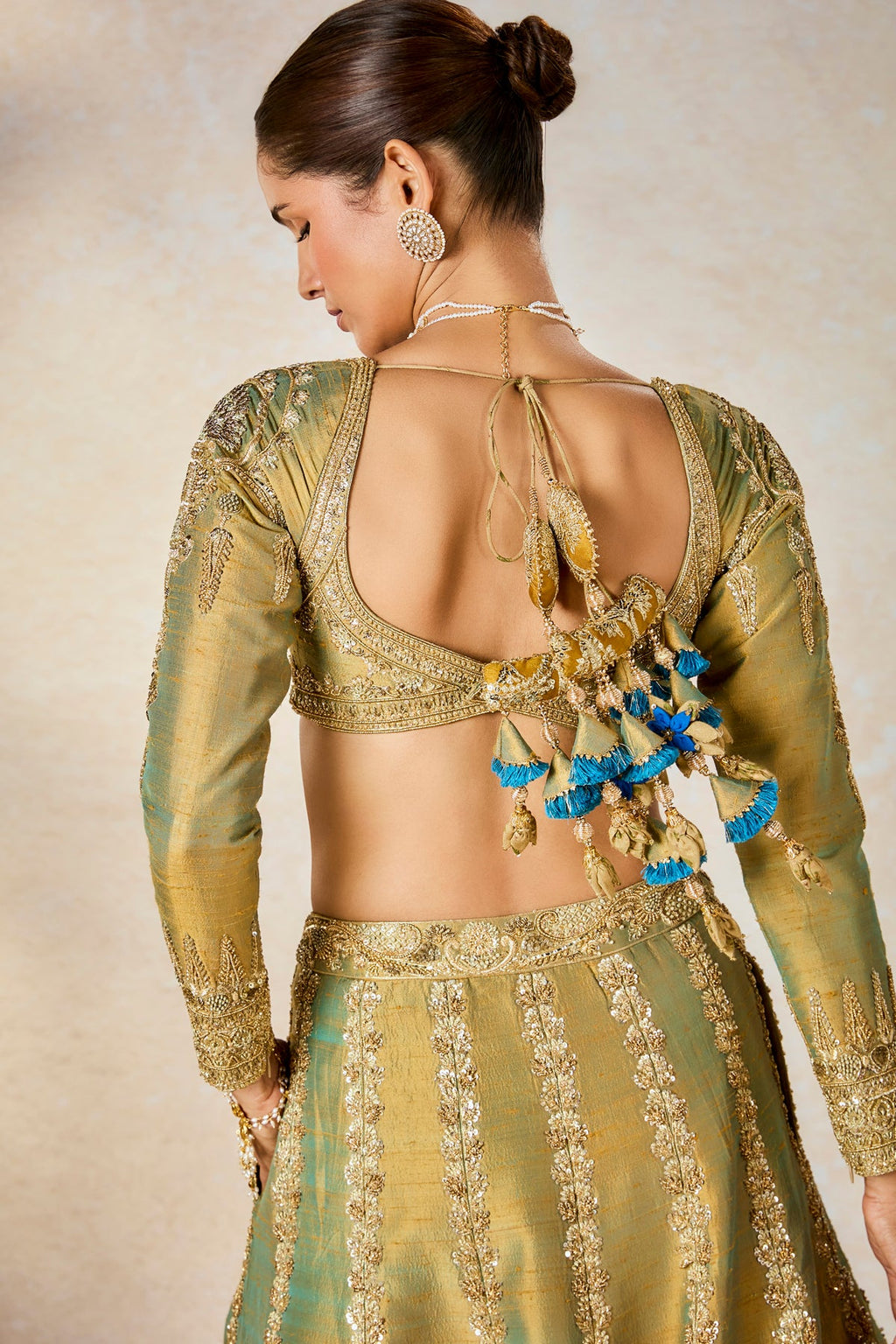 The Kesar Varak Lehenga