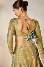 The Kesar Varak Lehenga