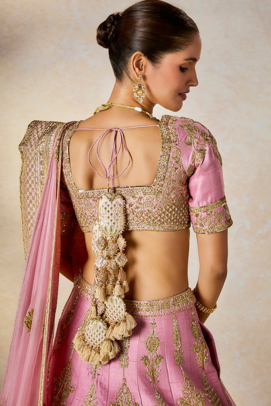 The Gulab Barfi Lehenga