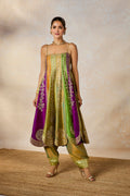 The Paan Pista Anarkali Set