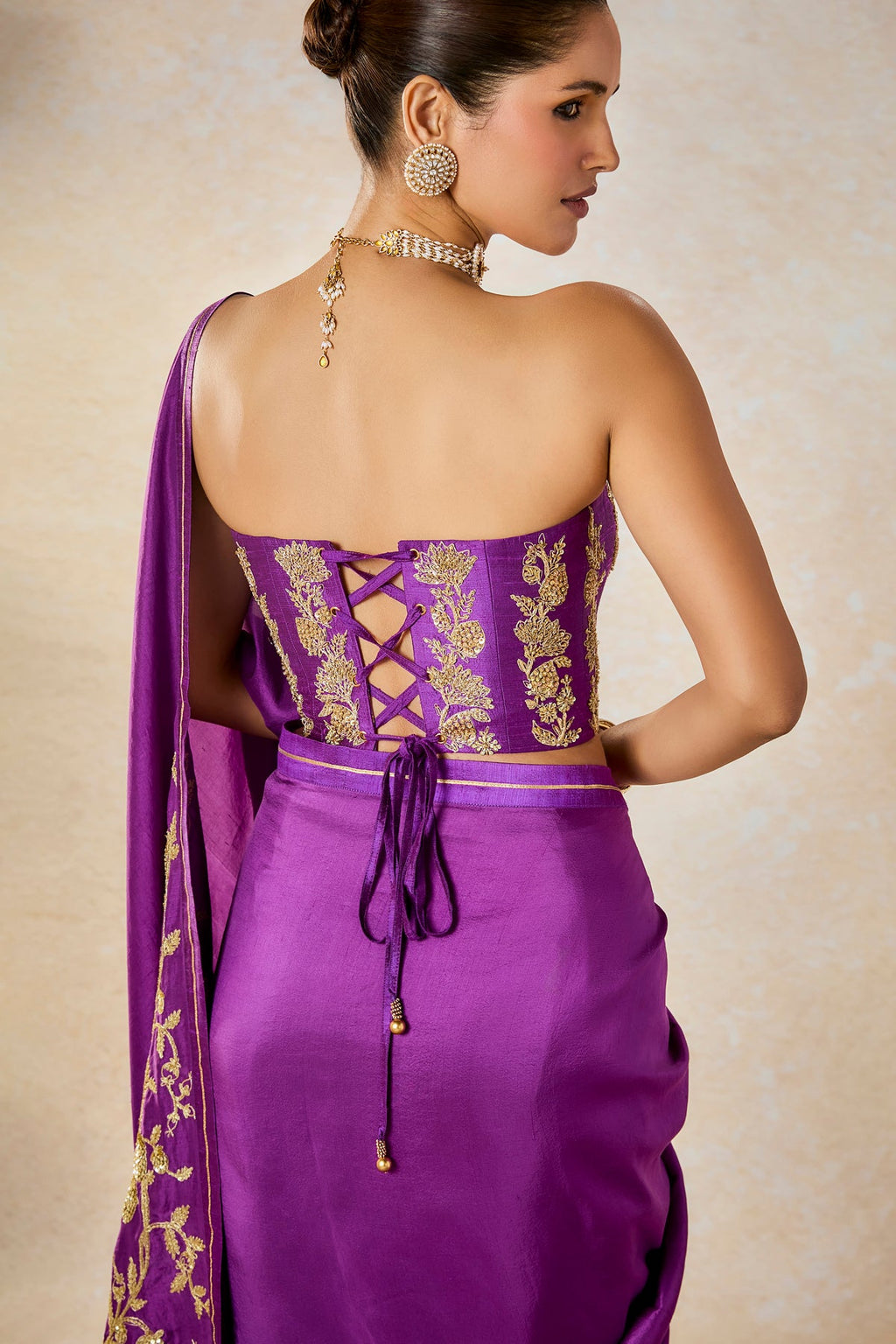 The Jamun Fizz Saree