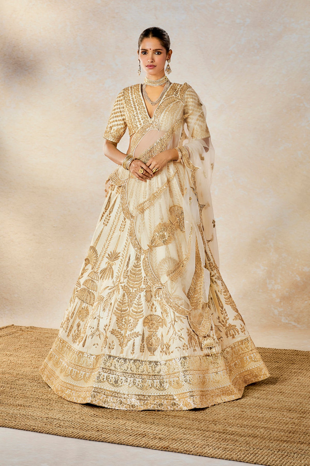 Malai Barfi Lehenga