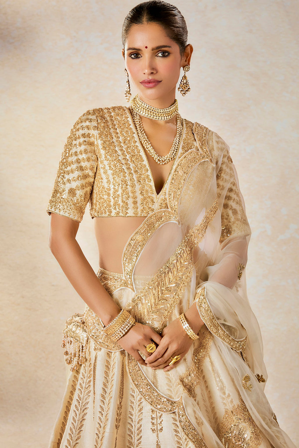 Malai Barfi Lehenga
