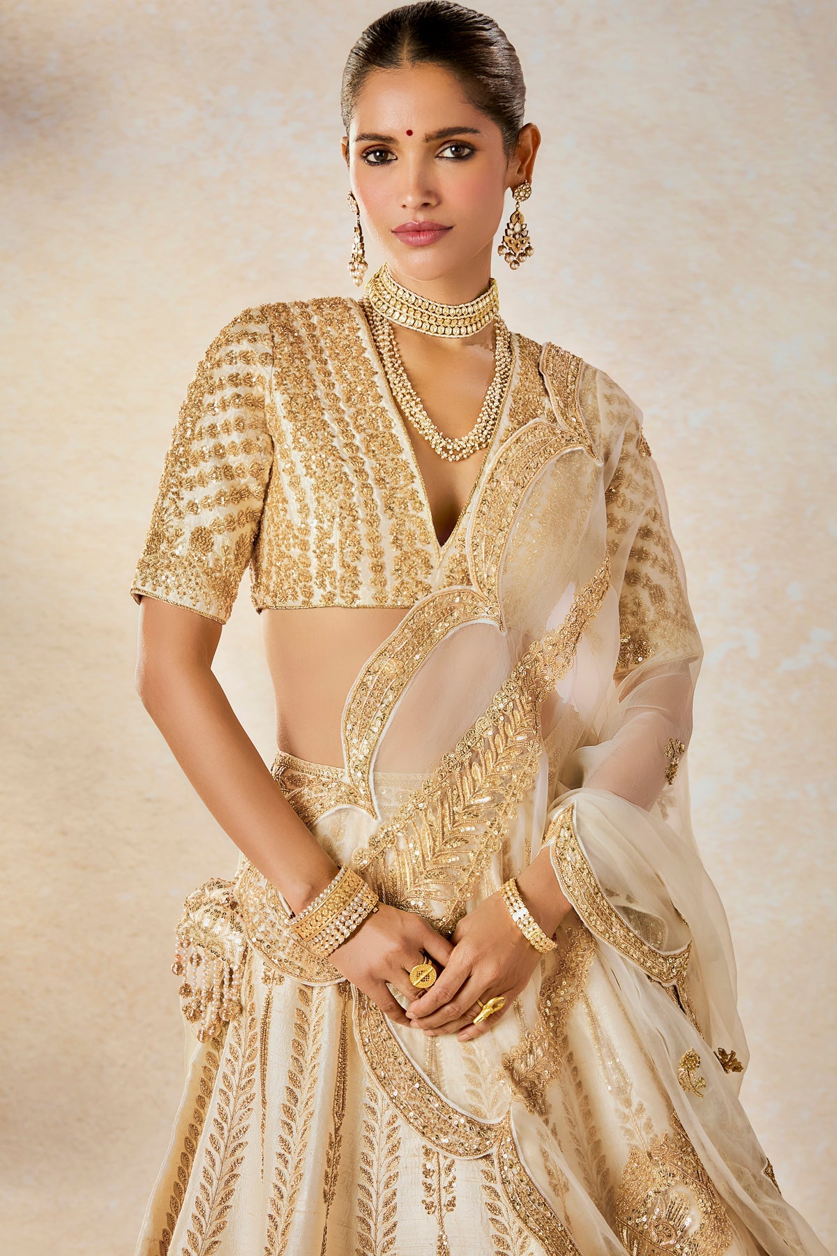 Malai Barfi Lehenga