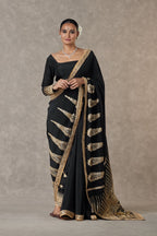 Black Son-Patti Saree