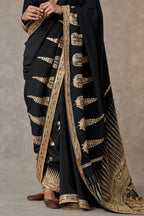 Black Son-Patti Saree