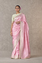 Baby Pink Haath Phool Saree