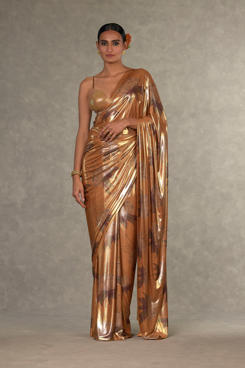 Ochre Masakali Saree