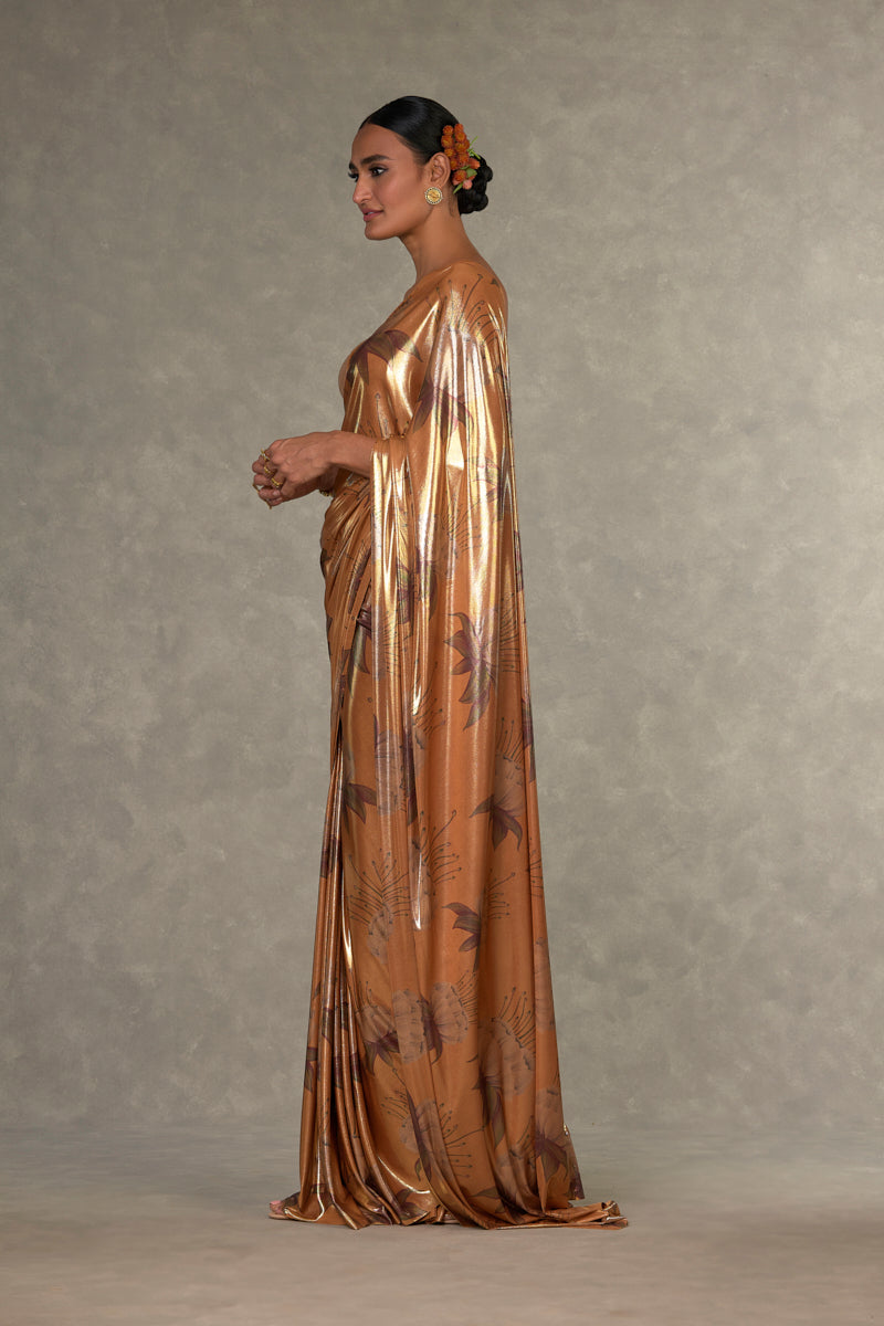 Ochre Masakali Saree